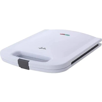 Afbeelding van Jata SW551 Sandwichtoaster met platen antiaanbaklaag, 4 hele XXL sandwiches, perfecte afdichting, snel en gelijkmatig toasten, 1400 W, eenvoudige reiniging, verticale opslag