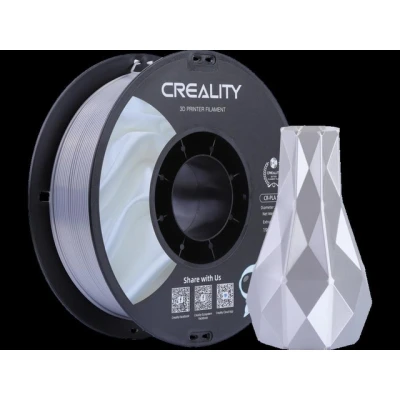 Afbeelding van creality 3d filament pla 1.75mm silk zilver 1kg