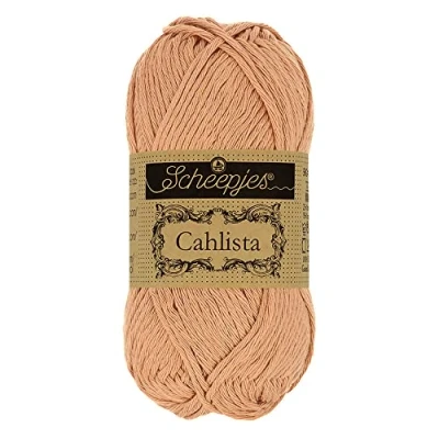 Afbeelding van Scheepjes Cahlista 502 Kameel Garen 10x50g