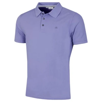 Afbeelding van Calvin Klein Campus Golfpoloshirt Geribbelde 3 Knopen Sering S