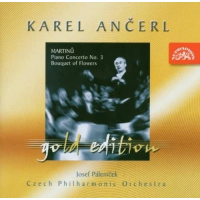 Afbeelding van Czech Philharmonic Orchestra, Karel Ančerl Martinu: Gold Edition 12: Piano Concerto (CD)