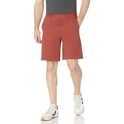 Afbeelding van Amazon Essentials Men&#039;s Korte broek met binnenbeenlengte van 23 cm en klassieke pasvorm, Roest, 33