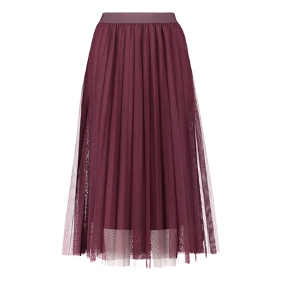 Afbeelding van Betty &amp; Co Alijn rok, Dames, Maat: 44, Dark aubergine