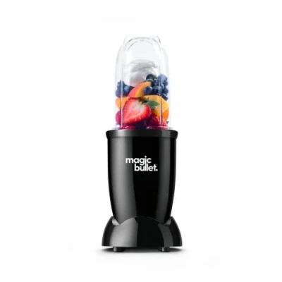 Afbeelding van Magic Bullet MBR03B Elektrische mixer, kleine 3 delig basispakket, 200 watt vermogen, zwart