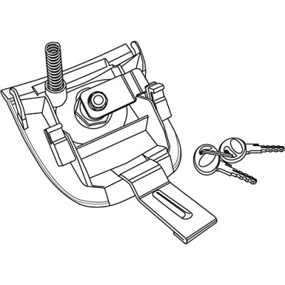 Afbeelding van Shad Sluitmechanisme Sh37