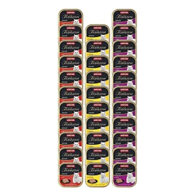 Afbeelding van 32x100g Senior (3 soorten) animonda Vom Feinsten Kattenvoer