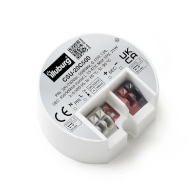 Afbeelding van illuburg LED transformator 450mA 500mA constante stroom 7W 20W voeding driver voorschakelapparaat