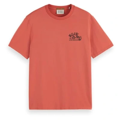 Afbeelding van Scotch &amp; Soda REGULAR FIT FRONT BACK ARTWORK T Shirt Heren Maat S