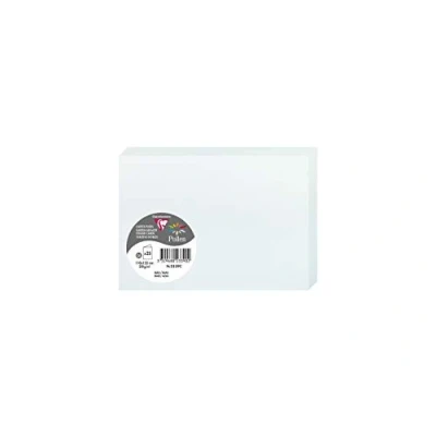 Afbeelding van Clairefontaine 2339C 25 vouwkaarten Pollen 11 x 15,5 cm, 210 g, blauw