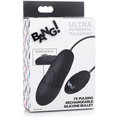 Afbeelding van Pulsating Rechargeable Silicone Bullet