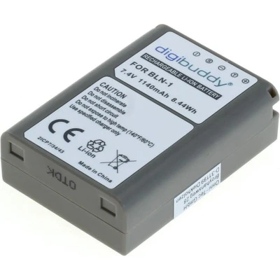 Afbeelding van digibuddy A Merk Accu Batterij Olympus BLN 1 1140 mAh