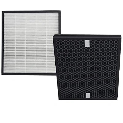 Afbeelding van Trade Shop Vervanging voor HEPA filter actieve koolfilter Philips AC4158/00 compatibel met AC4080/10 2 in 1 combi apparaat luchtreiniger / vervangingsfilter