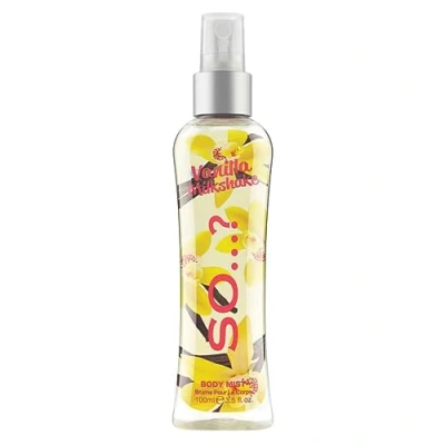 Afbeelding van Body Mist by So…? Womens Vanilla Milkshake Fragrance Spray 100ml