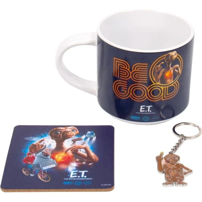 Afbeelding van Fizz Creations E.T. Mok/beker en onderzetter set Be Good Multicolours