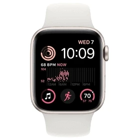 Afbeelding van Smart Devices: Apple Watch SE 40 Star Al St SP GPS
