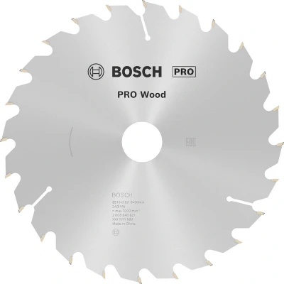 Afbeelding van Bosch optiline cirkelzaagblad 210x30x24t hout