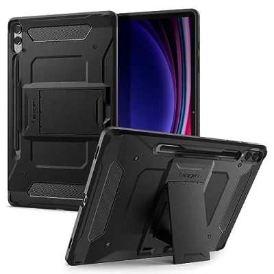 Afbeelding van Spigen Tough Armor Pro Ontworpen voor Samsung Galaxy Tab S9+ Case (2023) Zwart