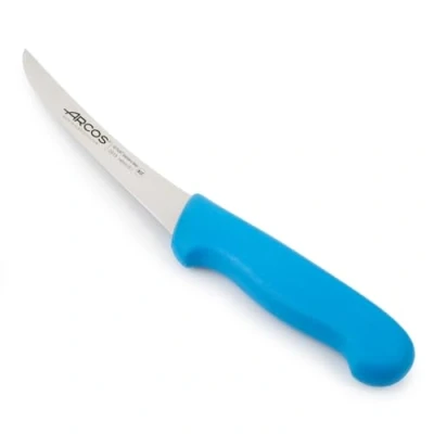 Afbeelding van ARCOS Carving Mes 5 Inch Roestvrij Staal. Slagermes Voor Boning. Ergonomische Polyoxymethyleen Handvat en 140mm Blade. Serie 2900. Kleur Blauw