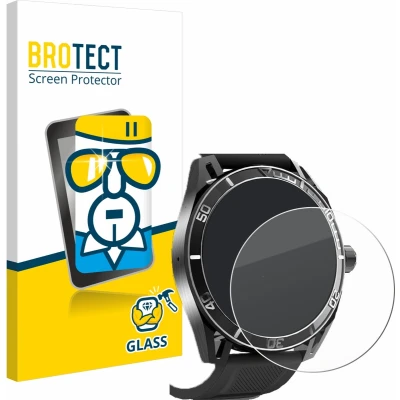 Afbeelding van BROTECT Gehard glazen schermbeschermer, Smartwatch beschermfolie, Transparant