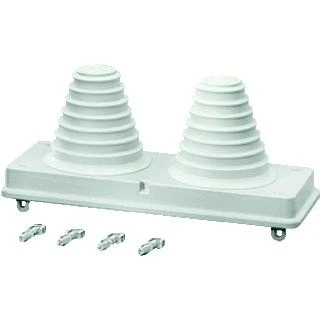 Afbeelding van Hensel mi aanbouwflens met invoer tulen 2x72 mm wm2 300mm fp 72