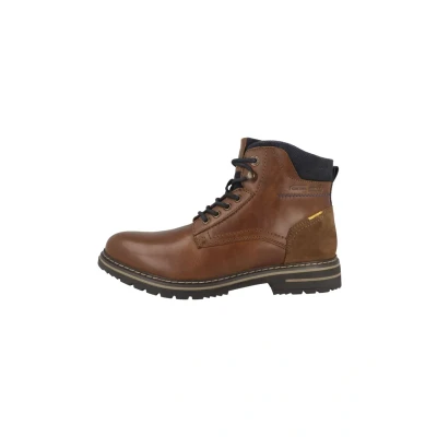 Afbeelding van camel active Veterboots, Heren, Maat: 40, Cognac blue bta Leer