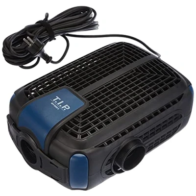 Afbeelding van T.I.P. BPF 8000 E 30428 Filter en beeklooppomp voor vijver, debiet 8.000l/u, max. opvoerhoogte 4,5 m, droog opstelbaar, geïntegreerde debietregelaar, 2 multidimensionale aansluitingen