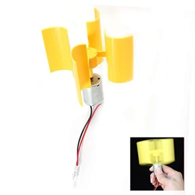 Afbeelding van Windenergiegenerator, mini windturbine, verticale windgenerator, set, doe het zelf, educatief model