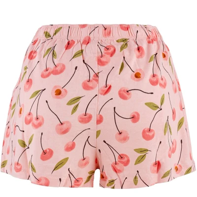 Afbeelding van Schiesser Playful Prints Pyjamabroek, Dames, Maat: Large, Pink