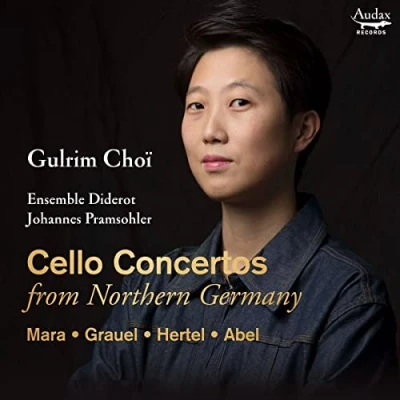 Afbeelding van Gulrim Choï, Ensemble Diderot &amp; Johannes Pramsohler Cello Concertos From Northern Germany (CD)