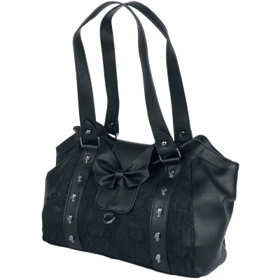 Afbeelding van Banned Maplesage Handtas zwart Polyester Gothic, Rock wear