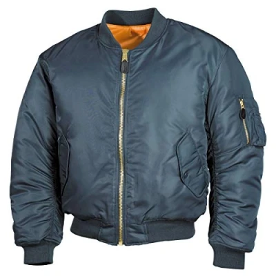 Afbeelding van MFH US MA1 Pilotenjack Blauw maat XL