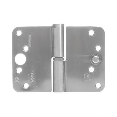 Afbeelding van Axa Veiligheidskogelstiftpaumelle RVS ronde hoeken links 89 x 125 3mm SKG*** 1202 37 81/V4E