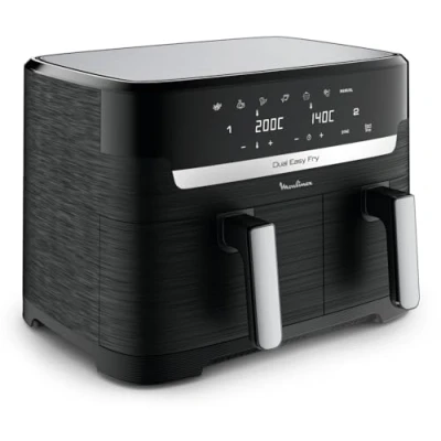 Afbeelding van Moulinex, Friteuse Dual Zwart