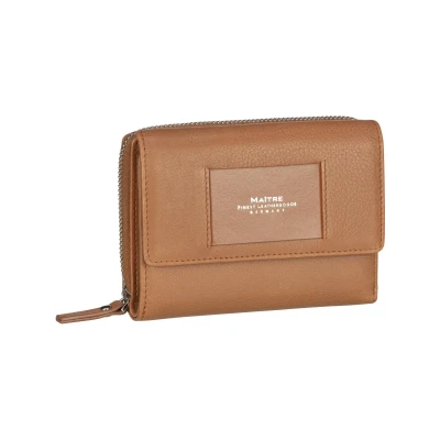 Afbeelding van Maitre Ellern Diethilde Portemonnee, Dames, Maat: One Size, Cognac