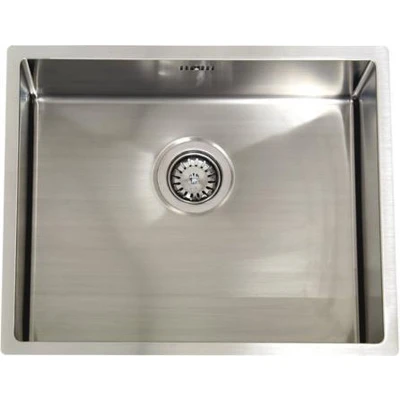 Afbeelding van ABK Bingara rvs spoelbak 55x40cm vlakinbouw onderbouw en opbouw BIN55FVI
