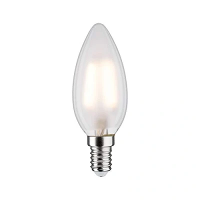 Afbeelding van Paulmann 28610 LED lamp kaars 3W verlichtingsmiddel mat peer verlichting 2700 K E14