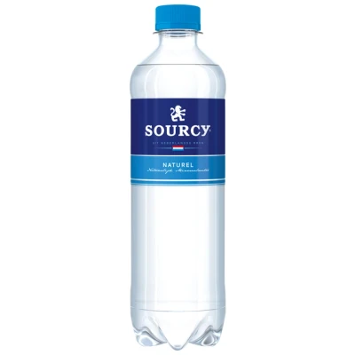 Afbeelding van 6x Water Sourcy blauw petfles 500ml