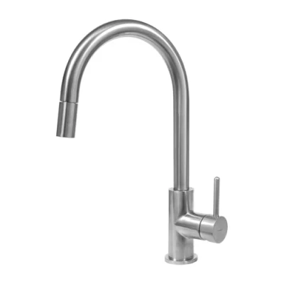 Afbeelding van Omnires Y1255IN, Keuken kraan Y, Nickel