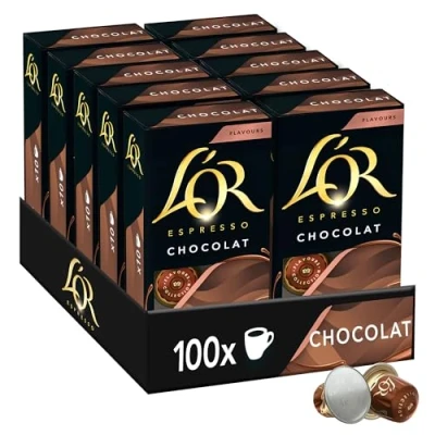 Afbeelding van L&#039;OR Espresso Chocolat Koffiecups 10 x capsules