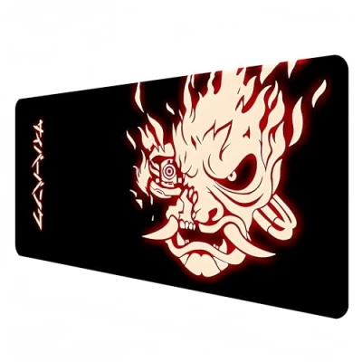 Afbeelding van TUMOAN Cyberpunk 2077 muismat Gaming grootZwarte XXL 900x400Kantoor bureau matWaterdicht Anti slip