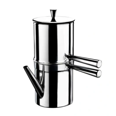 Afbeelding van ILSA Napolitaans koffiezetapparaat, inductie, roestvrij staal 18/10, 6 kopjes