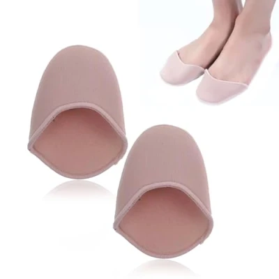 Afbeelding van AUGTYRLV Unisex Zacht Voorvoet Pads Nylon Pointe Vinger Bedekking Ballet Schoenen Anti Slip Toe Protector