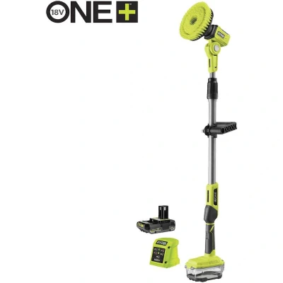 Afbeelding van Ryobi 18TPS 120G ONE+ 18V accu Telescopische Power Schrobber incl. 1x 2.0Ah 5133004850