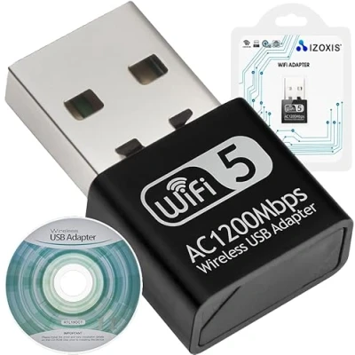 Afbeelding van WIFI naar USB adapter 1200Mbps Izoxis