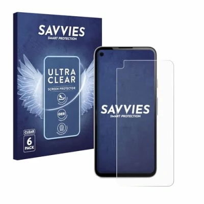 Afbeelding van Savvies (6 Stuks) Schermbeschermer voor Google Pixel 4a Screen Protector Ultra Transparant