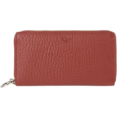 Afbeelding van Voi Dames portemonnee Grain Leather Leer rood