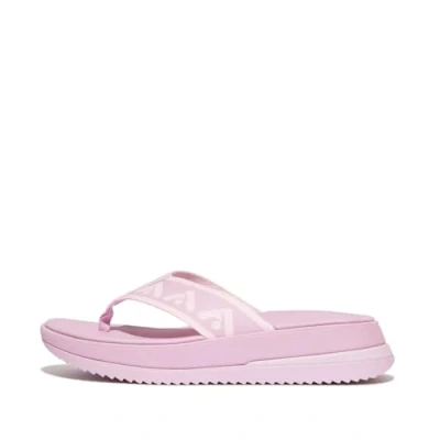 Afbeelding van FitFlop Women Surff Webbing Toe Post Sandals Wild Lilac Schoenmaat 41