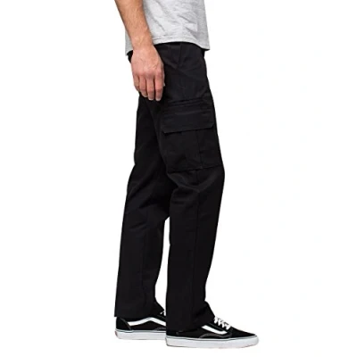 Afbeelding van Dickies Heren Slim Straight Stretch Twill Cargo Pant, Zwart, 36W / 32L