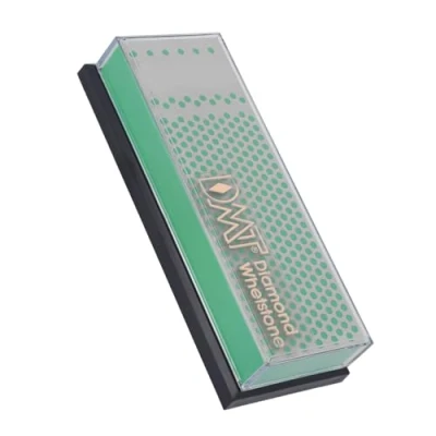 Afbeelding van DMT 6 in. Machinist Diamond Whetstone in plastic doos Extra Fine mes slijper Groen, N/A