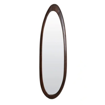 Afbeelding van Light &amp; Living Salento spiegel Hout roodbruin